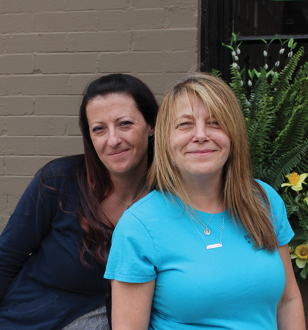 Pam Pelham and Doris Stringer